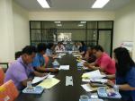 ประชุมคณะกรรมการติดตามและประเมินผลแผนพัฒนา อบต.หนองปรือ